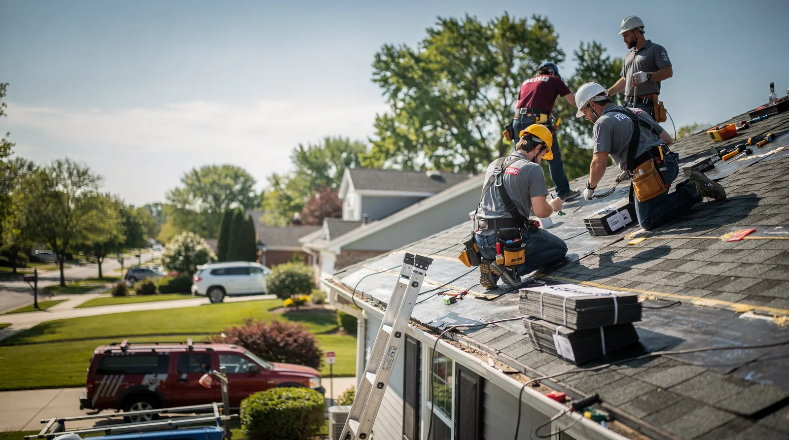 Roof Repair in Lyons, MI around you